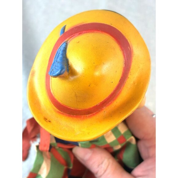 VTG 1950s Disney Pinocchio Hand Puppet Rubber Face Gund Mfg. Co. Needs TLC - Picture 9 of 11